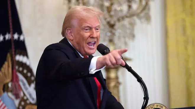 Donald Trump, presidente de EE.UU.