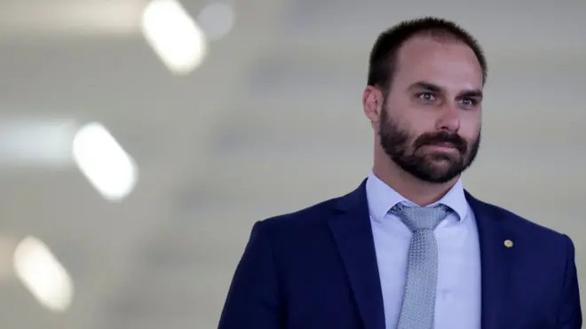 Ao comentar a adesão do Brasil a uma aliança contra o usoganhar aposta gratis bet365tecnologia 5G da Huawei, Eduardo Bolsonaro acusou diretamente a Chinaganhar aposta gratis bet365espionagem