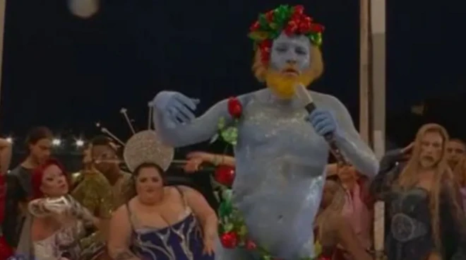 Tartışma yaratan gösteri