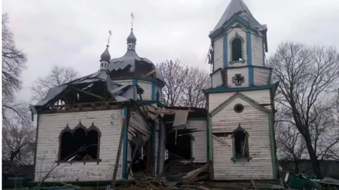 Храм Різдва Пресвятої Богородиці у селі В'язівка Житомирської області