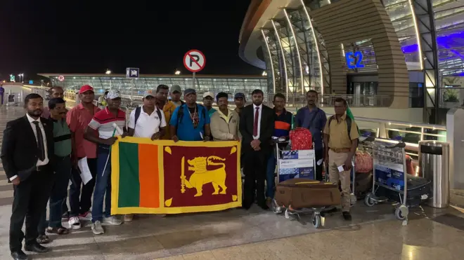 Sri Lankans evacuated from Sudan