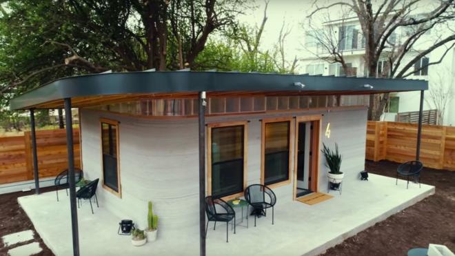 The home took around 48 hours to build, at a cost of $10,000