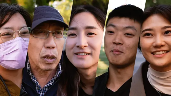 接受街訪的台灣民眾