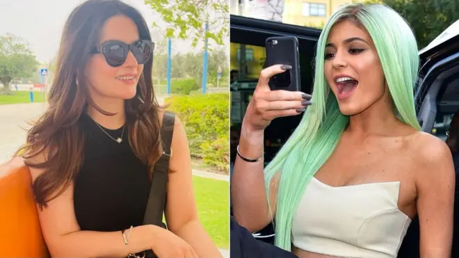 منال خان اور کائیلی جینر