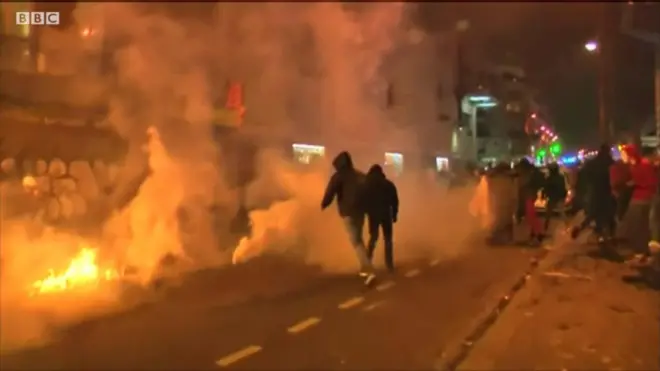 Беспорядки в Париже