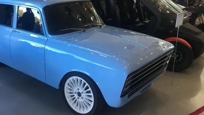 "Суперкар" от "Калашникова" на базе кузова "Иж-Комби", 2018 год