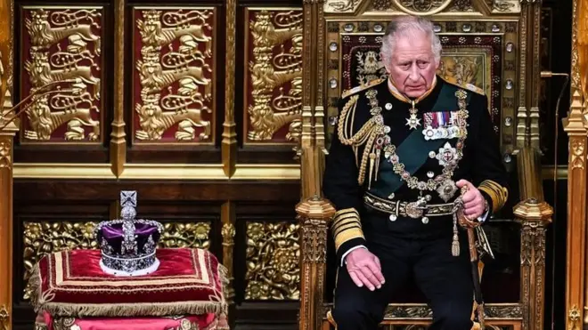 The Prince of Wales delivered the speech in the absence of the Queen
