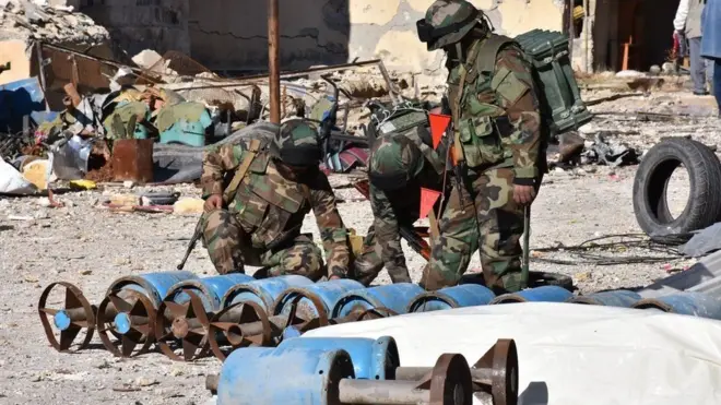 له څلورو کلونو راهیسې دا سیمه د مخالفو وسلوالو په لاس کې وه.