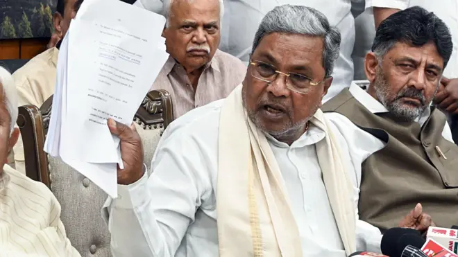 कर्नाटक के मुख्यमंत्री सिद्धारमैया