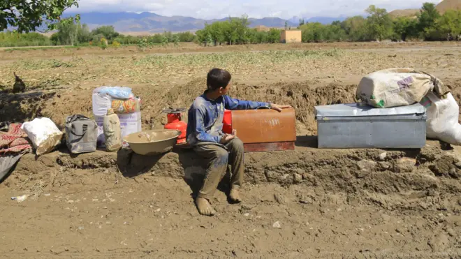 سیل در افغانستان 