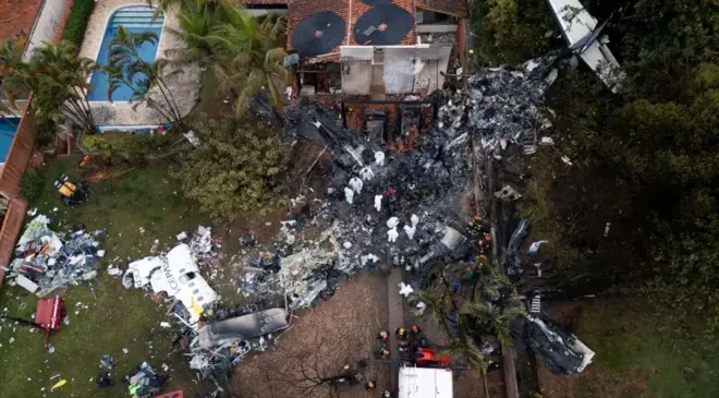 برازیل، جہاز حادثہ