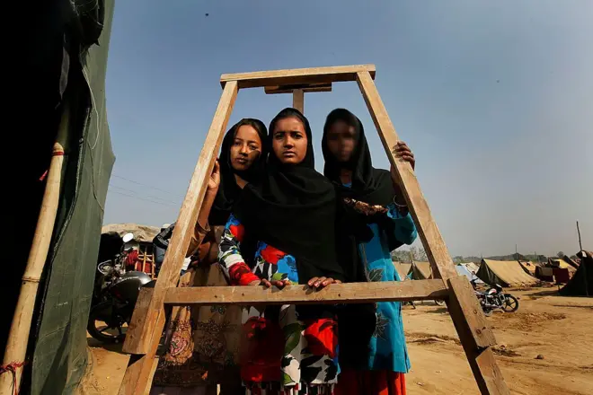  2013 में लगे एक राहत कैंप की तस्वीर