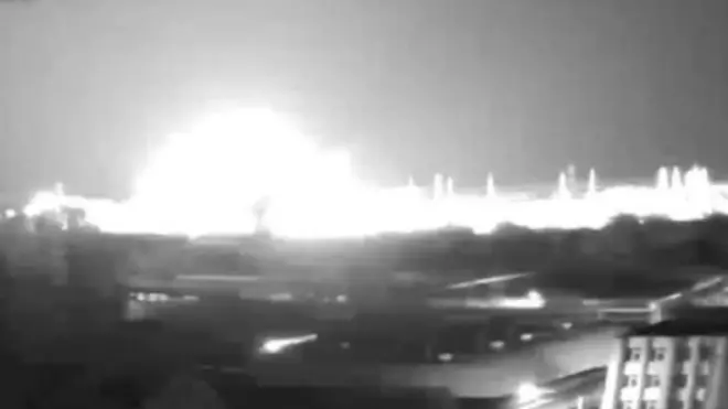 вибух біля аес