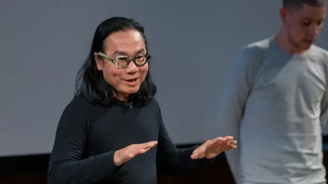 ผศ. บุญเสริม เปรมธาดา ที่งานประกาศรางวัล Royal Academy Dorfman Award ในกรุงลอนดอน