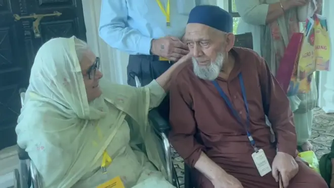 تقسیم، پاکستان، انڈیا، بہن بھائی ملاقات