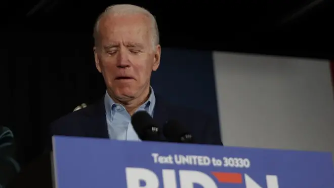 Biden exigió explicaciones ante lo sucedido en el caucus de Iowa.