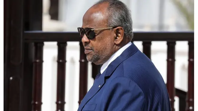 Madaxweynaha Jabuuti Ismaaciil Cumar Geelle ayaa markii shanaad u tartamaya xilka madaxtinnimada