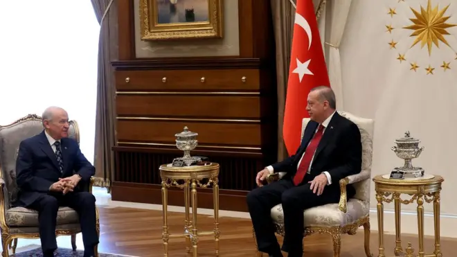 Bahçeli ve Erdoğan