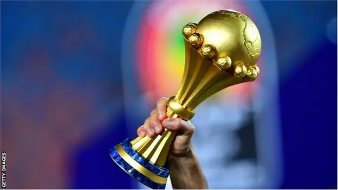 The Africa Cup of Nations trophy