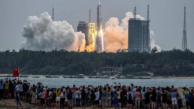 "China rocket live tracking update": Chinese rocket crash for 'planet earth' Indian Ocean