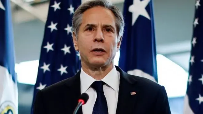 የአሜሪካ የውጭ ጉዳይ ኃላፊ አንቶኒ ብሊንከን