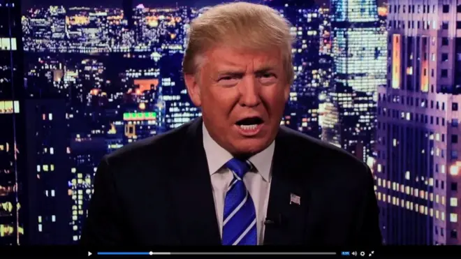 Trump publicó un video grabado en donde se disculpó y a continuación atacó a Hillary y Bill Clinton.