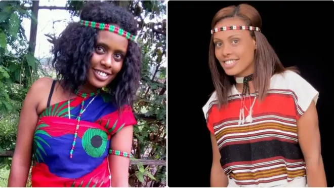 Shamarree Seenaa Raggaasaa wayyaa aadaa uffatee