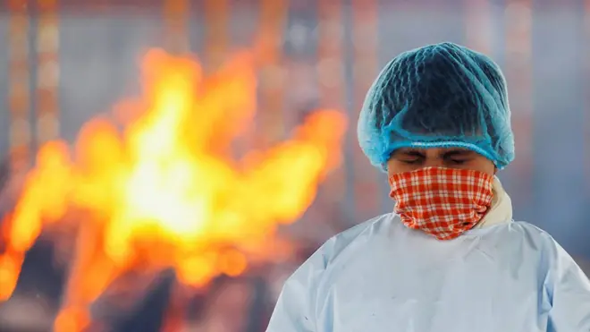 印度女医护人员