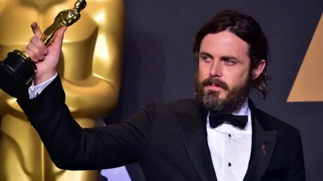 Кейсі Аффлек зі своїм "Оскаром" 2017 року