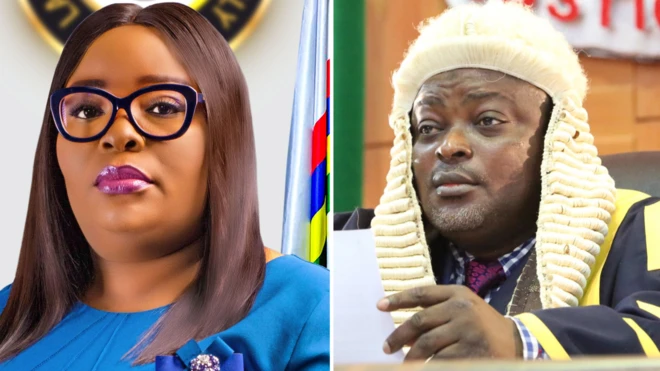 Mojisola Meranda and Mudashiru Obasa