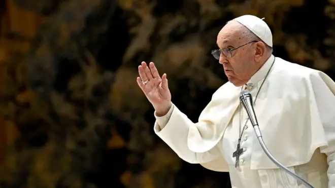 Pope Francis, who is 87, has been the head of the Catholic Church since 2013