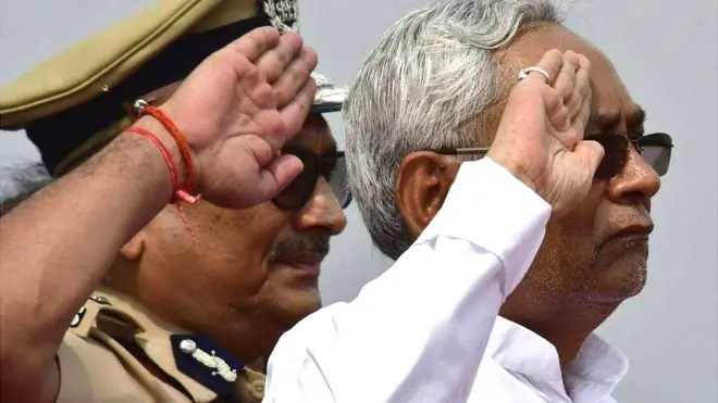 नीतीश कुमार, गुप्तेश्वर पांडे