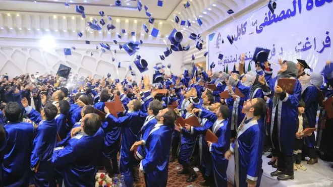 این دانشگاه صدها دانشجو در کابل دارد