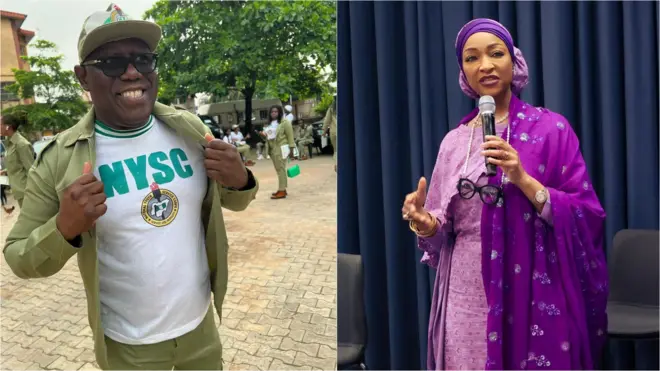 Aworan Minisita Hannatu ati Kenny Ogungbe