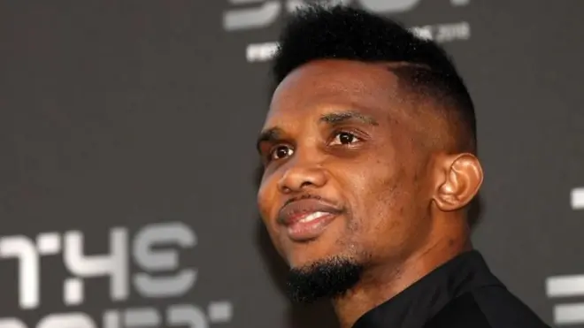 Samuel Eto'o , star camerounaise du football