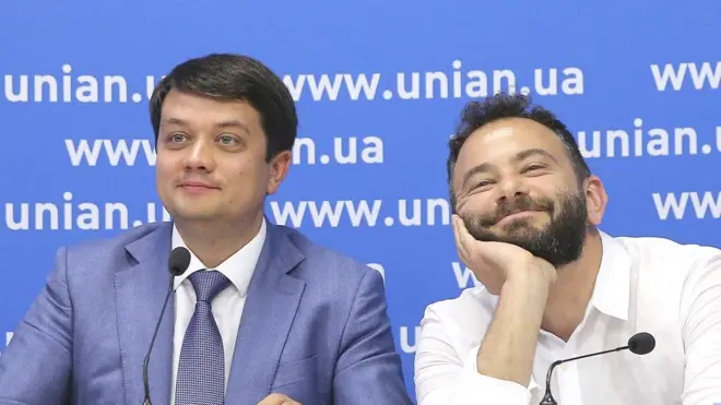 Дмитро Разумков та Олександр Дубінський