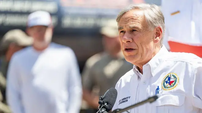 گرگ ابوت فرماندار تگزاس