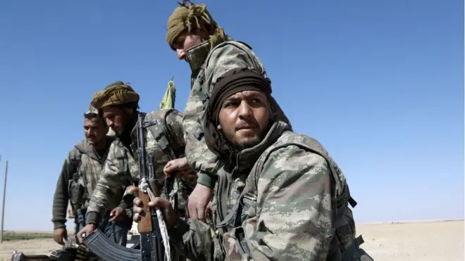 "Bəzi xəbərlərə" görə ABŞ Ankaranın kürd mövqelərinə hava zərbələri ilə əlaqədar Türkiyə ilə Suriyanın şimalındakı muxtar kürd rayonu arasındakı əraziyə qoşun göndərib