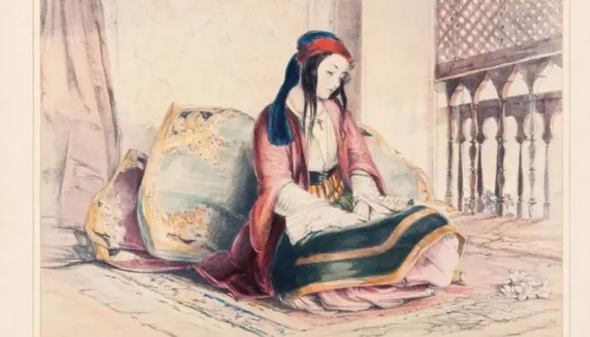 অটোমান সাম্রাজ্যের হেরেমের কাল্পনিক চিত্র