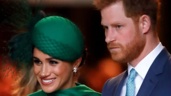 Гарри и Меган в Лондоне в начале марта 2020 года - еще в качестве официальных членов королевской семьи