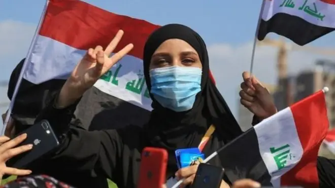 इराक़ में सरकार विरोधी प्रदर्शन