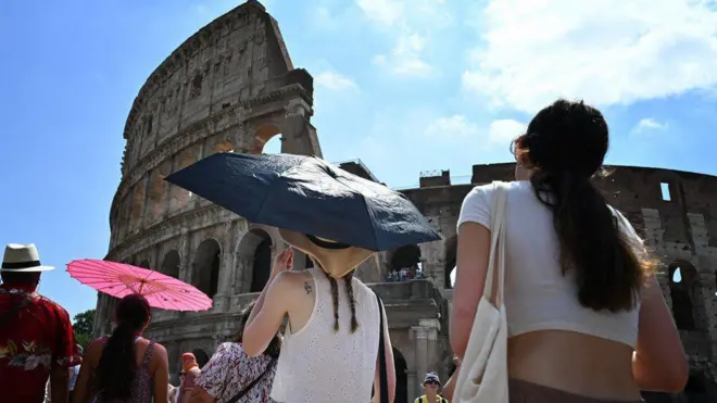 سواح في إيطاليا