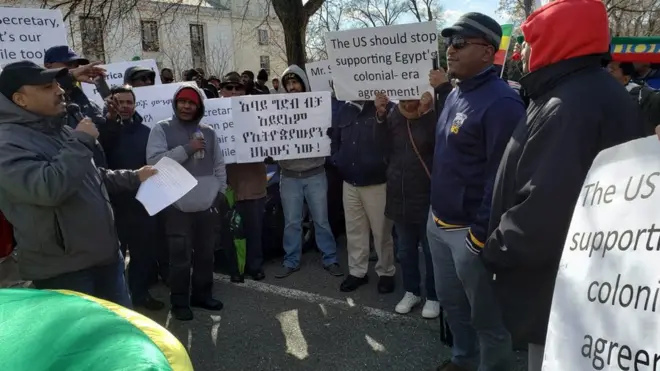 በዋሽንግተን ዲሲ እየተካሄደ ያለው ሰላማዊ ሰልፍ