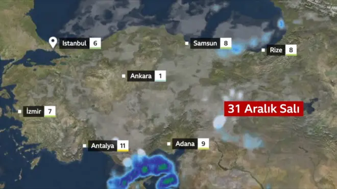 hava durumu haritası