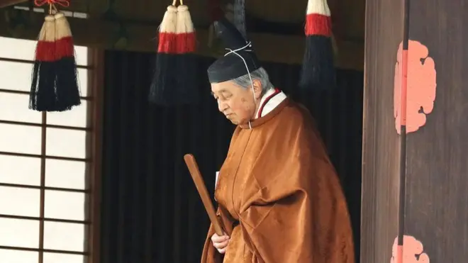 The first rituals took place Tuesday morning