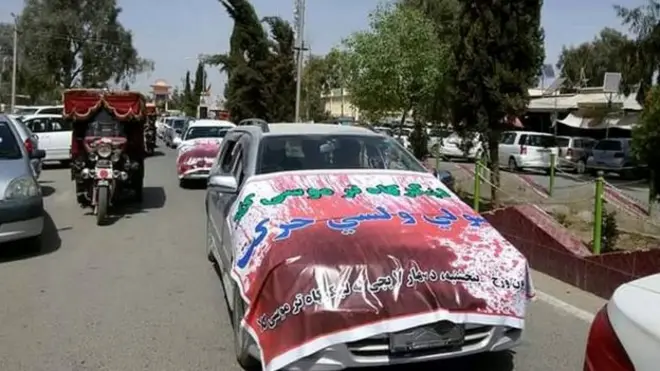 د دغه خوځښت یوه غړي اقبال خیبر بي بي سي ته وویل، دغه شااوخوا دوه سوه کیلومتري واټن به ترسره کوي.