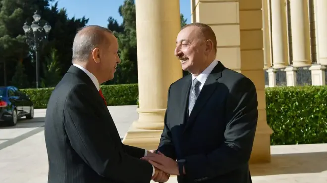 Erdoğan Bakıda səfərdədir