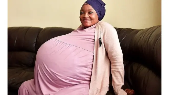 10 ቆልዑ ዝተገላገለት ደቡብ ኣፍሪቃዊት ኣደ