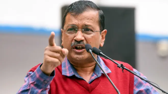 दिल्ली के मुख्यमंत्री अरविंद केजरीवाल