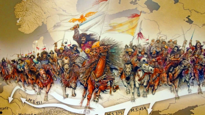 รูปวาดกองทัพสีส้ม